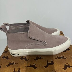 SeaVees Mauve Suede Slip-On Shoes